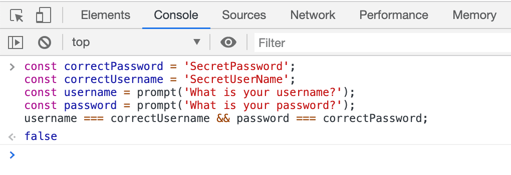 username-password